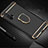 Luxury Metal Frame and Plastic Back Cover Case with Finger Ring Stand T01 for Huawei Honor 20 Pro