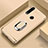 Luxury Metal Frame and Plastic Back Cover Case with Finger Ring Stand T01 for Huawei Honor 20E