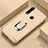 Luxury Metal Frame and Plastic Back Cover Case with Finger Ring Stand T01 for Huawei Honor 20i