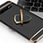 Luxury Metal Frame and Plastic Back Cover Case with Finger Ring Stand T01 for Samsung Galaxy S10 5G