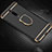 Luxury Metal Frame and Plastic Back Cover Case with Finger Ring Stand T01 for Xiaomi Mi 9T Pro