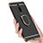 Luxury Metal Frame and Plastic Back Cover Case with Finger Ring Stand T01 for Xiaomi Mi 9T Pro