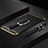 Luxury Metal Frame and Plastic Back Cover Case with Finger Ring Stand T01 for Xiaomi Redmi Note 8 Pro