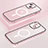 Luxury Metal Frame and Plastic Back Cover Case with Mag-Safe Magnetic Bling-Bling LF1 for Apple iPhone 14