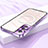 Luxury Metal Frame and Plastic Back Cover Case with Mag-Safe Magnetic for Samsung Galaxy S22 5G