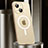 Luxury Metal Frame and Plastic Back Cover Case with Mag-Safe Magnetic JL2 for Apple iPhone 13 Gold