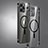 Luxury Metal Frame and Plastic Back Cover Case with Mag-Safe Magnetic JL3 for Apple iPhone 13 Pro Max