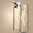 Luxury Metal Frame and Plastic Back Cover Case with Mag-Safe Magnetic JL3 for Apple iPhone 13 Pro Max