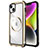 Luxury Metal Frame and Plastic Back Cover Case with Mag-Safe Magnetic LF2 for Apple iPhone 14