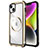Luxury Metal Frame and Plastic Back Cover Case with Mag-Safe Magnetic LF2 for Apple iPhone 14 Plus