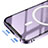 Luxury Metal Frame and Plastic Back Cover Case with Mag-Safe Magnetic LK1 for Apple iPhone 14 Plus