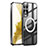 Luxury Metal Frame and Plastic Back Cover Case with Mag-Safe Magnetic P01 for Samsung Galaxy S21 5G