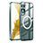 Luxury Metal Frame and Plastic Back Cover Case with Mag-Safe Magnetic P01 for Samsung Galaxy S21 5G