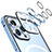 Luxury Metal Frame and Plastic Back Cover Case with Mag-Safe Magnetic QC1 for Apple iPhone 12