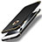Luxury Metal Frame and Plastic Back Cover F02 for Apple iPhone 8 Plus Black