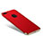 Luxury Metal Frame and Plastic Back Cover F05 for Apple iPhone 8 Plus Red