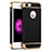 Luxury Metal Frame and Plastic Back Cover for Apple iPhone 5 Black