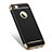 Luxury Metal Frame and Plastic Back Cover for Apple iPhone 5 Black