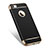 Luxury Metal Frame and Plastic Back Cover for Apple iPhone SE Black