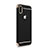 Luxury Metal Frame and Plastic Back Cover for Apple iPhone X Black