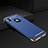 Luxury Metal Frame and Plastic Back Cover for Apple iPhone X Blue