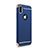 Luxury Metal Frame and Plastic Back Cover for Apple iPhone X Blue