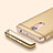 Luxury Metal Frame and Plastic Back Cover with Finger Ring Stand A01 for Xiaomi Redmi Note 4