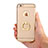 Luxury Metal Frame and Plastic Back Cover with Finger Ring Stand A05 for Apple iPhone 6 Gold