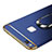 Luxury Metal Frame and Plastic Back Cover with Finger Ring Stand and Lanyard for Huawei G9 Lite