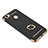 Luxury Metal Frame and Plastic Back Cover with Finger Ring Stand for Xiaomi Redmi Note 5A High Edition Black