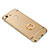 Luxury Metal Frame and Plastic Back Cover with Finger Ring Stand for Xiaomi Redmi Note 5A High Edition Gold