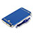 Luxury Metal Frame and Plastic Back Cover with Lanyard for Huawei Enjoy 5S Blue