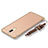 Luxury Metal Frame and Plastic Back Cover with Lanyard for Huawei G10 Gold