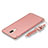 Luxury Metal Frame and Plastic Back Cover with Lanyard for Huawei Rhone Rose Gold