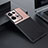 Luxury Metal Frame and Silicone Back Cover Case for Oppo Reno8 Pro 5G Rose Gold