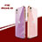 Luxury Silicone Transparent Mirror Frame Case Cover for Apple iPhone XR