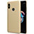 Mesh Hole Hard Rigid Case Back Cover for Xiaomi Redmi Note 5 AI Dual Camera Gold