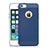 Mesh Hole Hard Rigid Snap On Case Cover for Apple iPhone 5S Blue