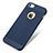 Mesh Hole Hard Rigid Snap On Case Cover for Apple iPhone 5S Blue