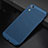 Mesh Hole Hard Rigid Snap On Case Cover for Apple iPhone XR Blue