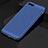 Mesh Hole Hard Rigid Snap On Case Cover for Huawei Enjoy 8e Blue