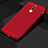 Mesh Hole Hard Rigid Snap On Case Cover for Huawei G10 Red