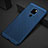 Mesh Hole Hard Rigid Snap On Case Cover for Huawei Mate 20 Blue