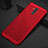 Mesh Hole Hard Rigid Snap On Case Cover for Huawei Mate 20 Lite Red