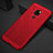 Mesh Hole Hard Rigid Snap On Case Cover for Huawei Mate 20 Red