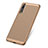 Mesh Hole Hard Rigid Snap On Case Cover for Huawei P20 Pro Gold