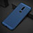 Mesh Hole Hard Rigid Snap On Case Cover for OnePlus 6T Blue