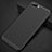 Mesh Hole Hard Rigid Snap On Case Cover for Oppo A12e Black