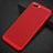 Mesh Hole Hard Rigid Snap On Case Cover for Oppo A12e Red