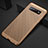 Mesh Hole Hard Rigid Snap On Case Cover for Samsung Galaxy S10 Plus Gold